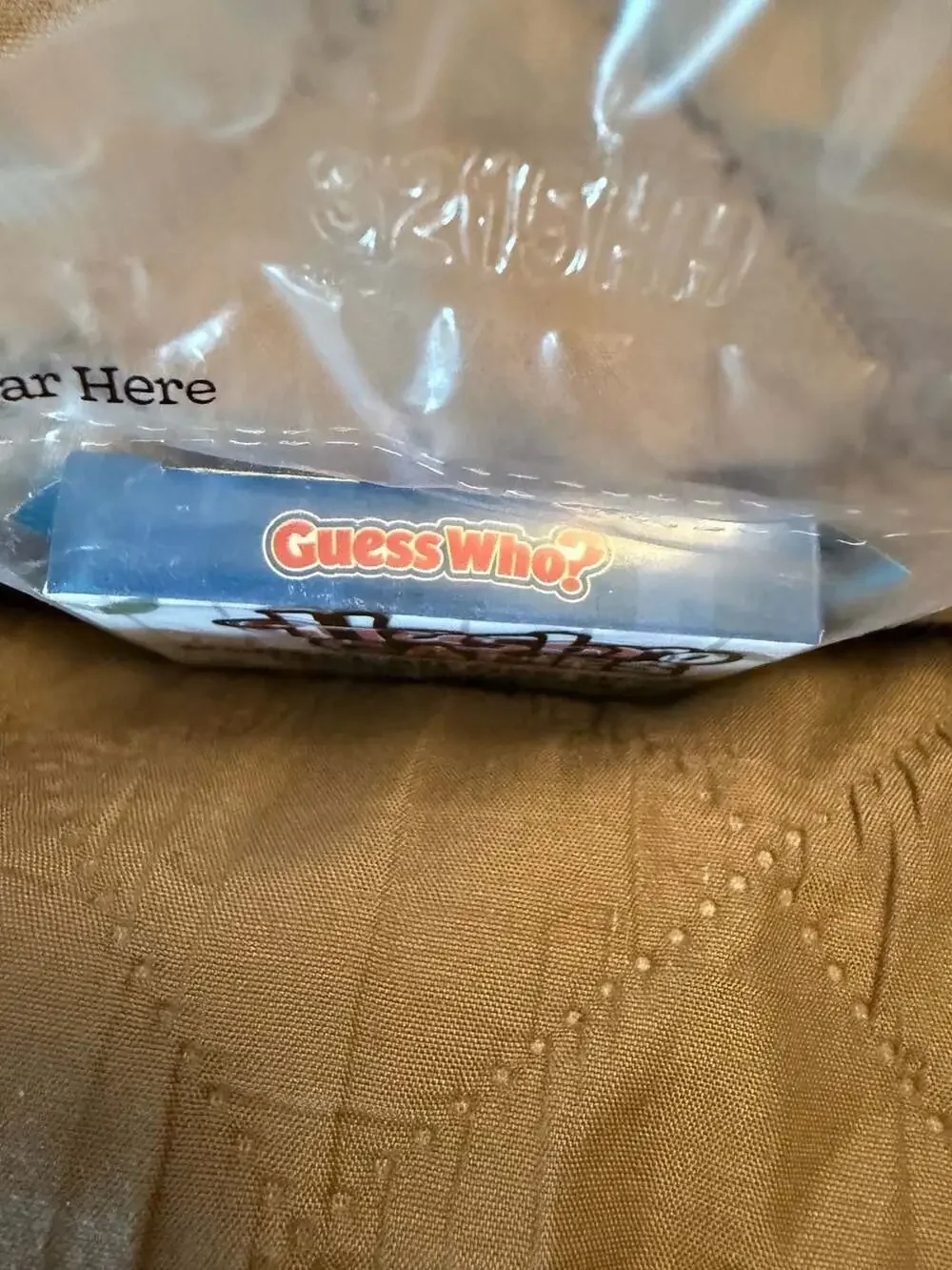 Hasbro Games Guess Who? Mystery Game Chick-fil-A Kids Meal Toy